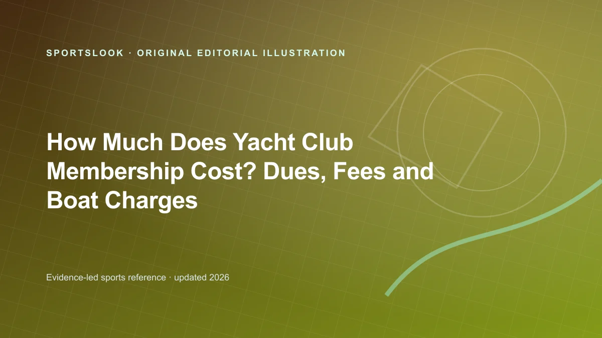 Yacht club membership fee checklist beside a marina