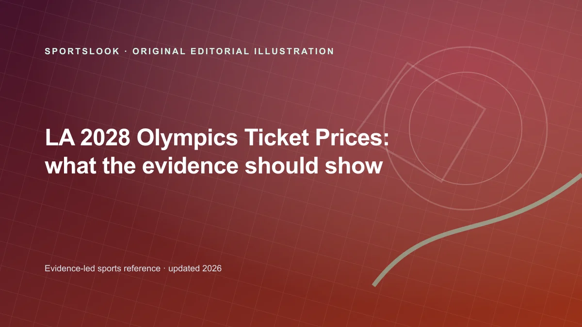 Original editorial illustration for LA 2028 Olympics Ticket Prices: what is known