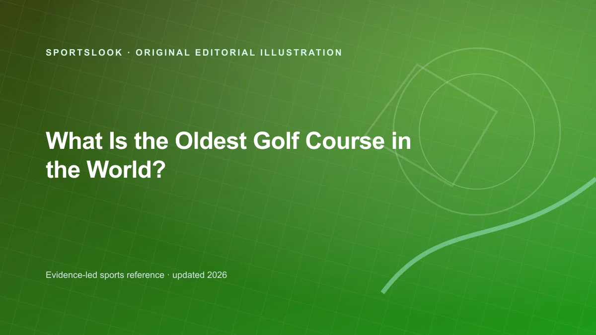 Historic links golf course beside a weathered scorecard