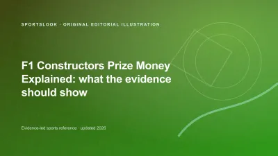 Original editorial illustration for F1 Constructors Prize Money Explained: how team distributions work