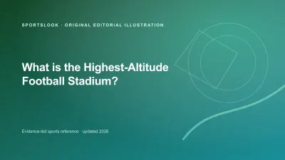 Original editorial illustration for What is the Highest-Altitude Football Stadium?