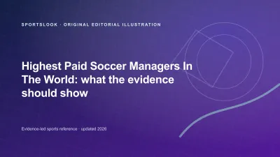 Original editorial illustration for Highest-Paid Soccer Managers: how to compare reported salaries