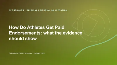 Original editorial illustration for How Do Athletes Get Paid for Endorsements? Contracts explained