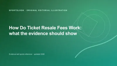 Original editorial illustration for How Do Ticket Resale Fees Work? Face value, seller fees and taxes