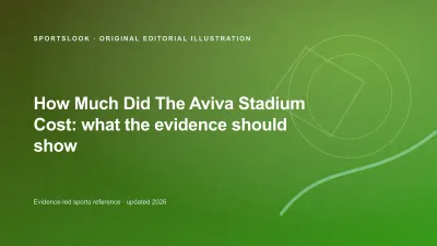Original editorial illustration for How Much Did the Aviva Stadium Cost? Building cost and scope