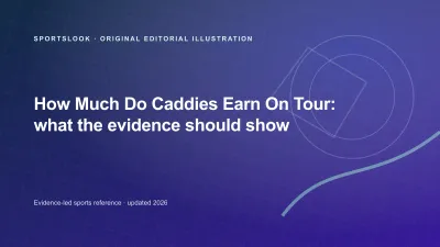 Original editorial illustration for How Much Do Caddies Earn on Tour? What the record can show