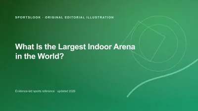 Original editorial illustration for What Is the Largest Indoor Arena in the World?