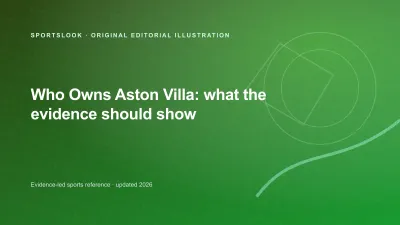 Original editorial illustration for Who Owns Aston Villa? V Sports, Atairos and what control means