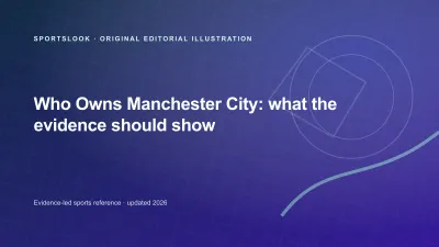 Original editorial illustration for Who Owns Manchester City? City Football Group and Sheikh Mansour