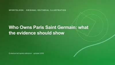 Original editorial illustration for Who Owns Paris Saint-Germain? Qatar Sports Investments and the club structure