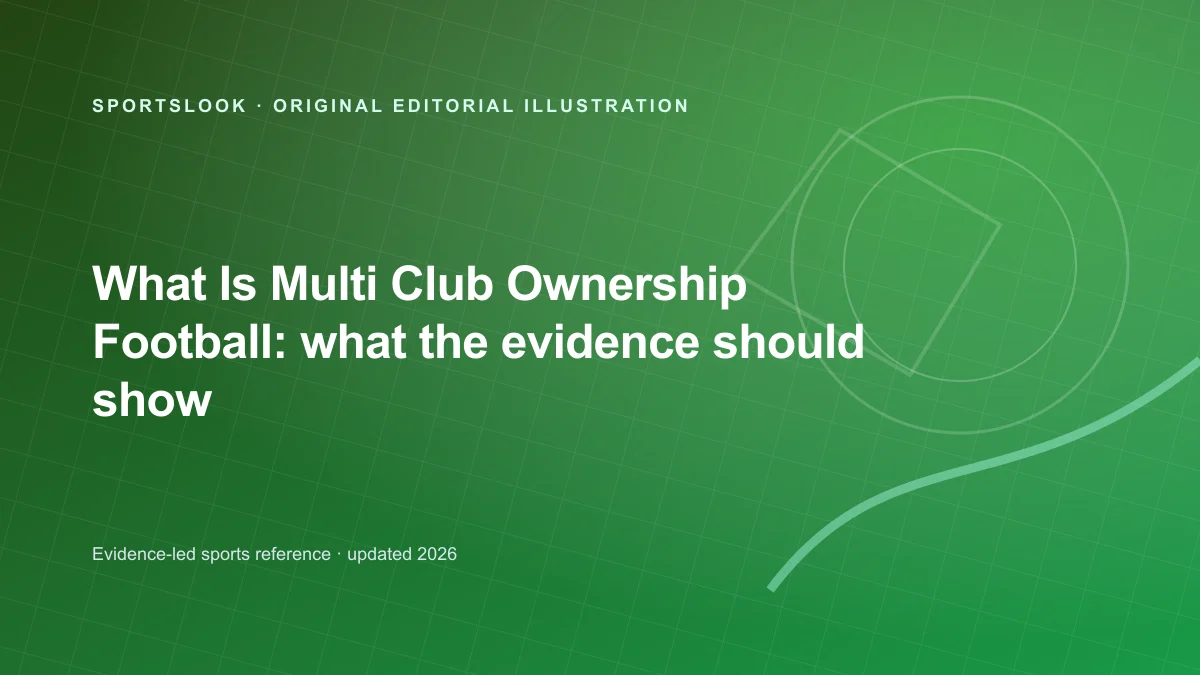 Original editorial illustration for What Is Multi-Club Ownership in Football?