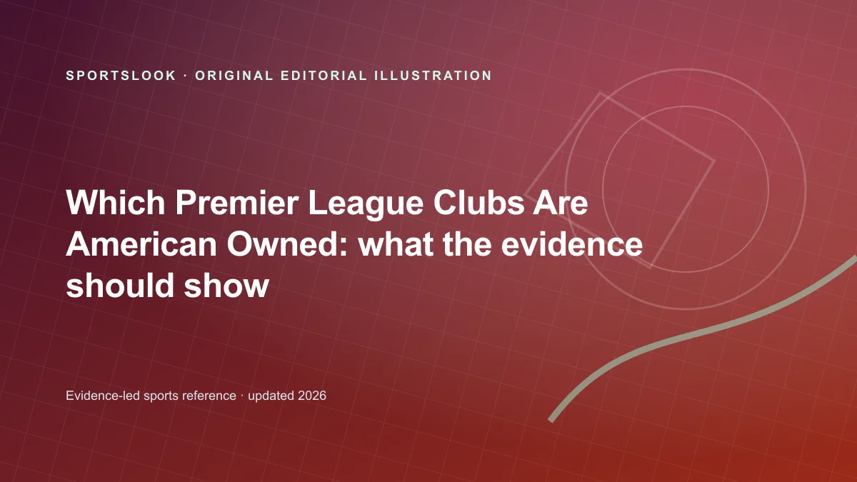Original editorial illustration for Which Premier League Clubs Are American-Owned?
