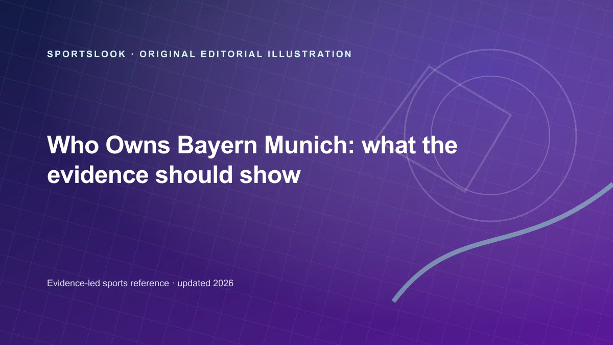Original editorial illustration for Who Owns Bayern Munich? The 75-8.33-8.33-8.33 shareholding